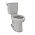 TOTO MS854114ELG#01 Eco Ultramax ADA Elongated One-Piece Toilet with Sanagloss, Cotton White, 16.62" x 28.18" x 29.12"