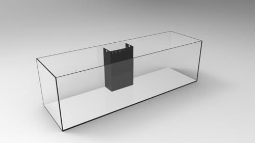85 Gallon Starfire Aquariums with Center Overflow...