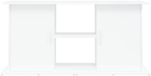 Devant view of the Generic Wooden Aquarium Stand with all doors closed and no aquarium on top, showing its clean design.