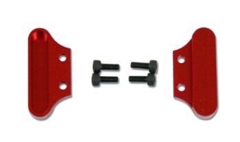 FUN-TECH Funt ech B300 Muffler Body Mounts, Red #B502