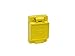 Woodhead 67W47 Watertite Wet Location Locking Blade Receptacle - Yellow, 2Pole/3Wire Single Flip Lid Receptacle, NEMA L5-20 Configuration, 20A/125V