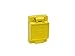 Woodhead 69W81 Watertite Wet Location Locking Blade Receptacle, 3-Phase, Single Flip Lid, Female, 5 Wires, 4 Poles, NEMA L21-30 Configuration, Yellow, 30A Current, 120/208V Voltage