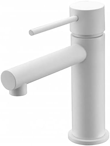 Milos Stick Imex BDYS045-1BL Matte White Sink Mixer Tap (BDYS045-1BL Sink Tap)