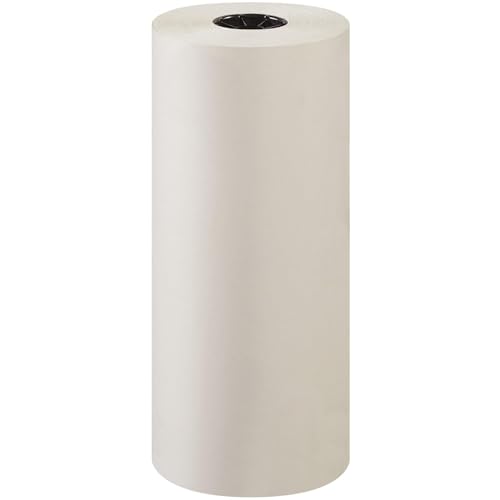 Image of Box USA Packing Paper Roll 20 inch x 1400ft (1,000 Sheets 17 inch Equivalent) - Newsprint Paper for Shipping, Storage and Moving Supplies, White