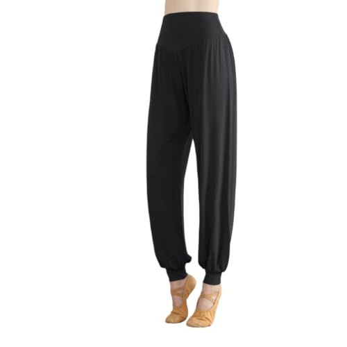Pantalon de danse sarouel yoga sport vêtement de fitness extensible