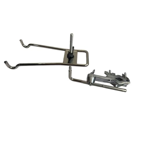 Soporte Brazo para Platillos con Abrazadera Extensión de Montaje Accesorio para Batería Hardware Partes para Platillos Soporte de Abrazadera Removible para Baterías miniatura 7