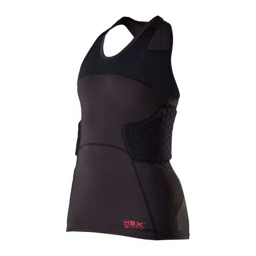 Débardeur Hex McDavid femme noir taille M avec 3 coussinets de protection