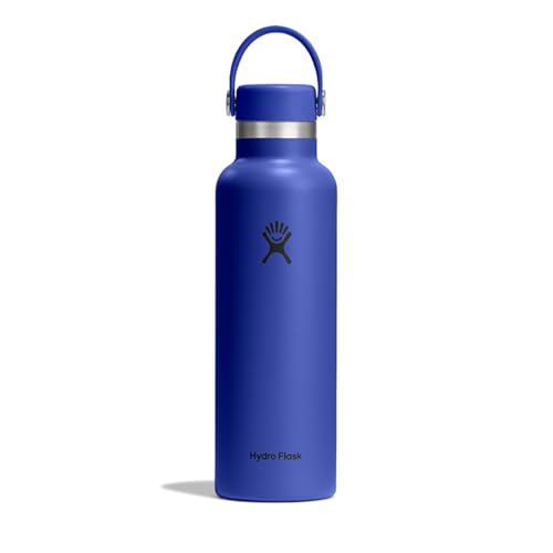 Image of Hydro Flask Water Bottle - Insulated Stainless Steel - Non Spill, Leakproof in 21 Oz Capri Blue