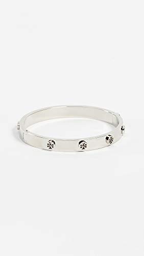 Tory Burch Women's Logo Stud Hinge Bracelet4