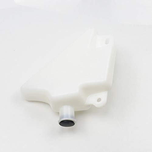 ABS Plastic White Coolant Reservoir Tank Overflow Coolant Bottle for Yamaha YZF R1 2007-08
