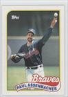 Paul Assenmacher Atlanta Braves (Baseball Card) 1989 Topps #454