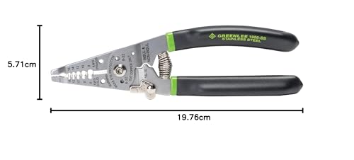Pince à dénuder robuste en acier inoxydable Greenlee 1956-SS durable - 3