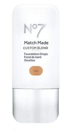 Exclusive New No7 Match Made CUSTOM BLEND Foundation Drops (SOLD BY PENTA0601) (Toffee)