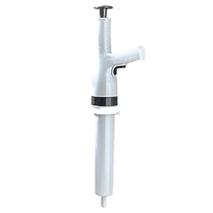 Badkamer Toilet Plunjer Hoge Efficiënte Gootsteen Plunjer Dredge Pomp Wit, 57×22.5 cm