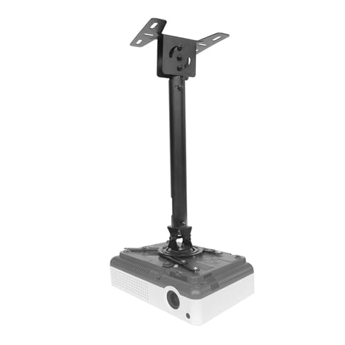 Support de projecteur rétractable en métal pour installation murale et sol