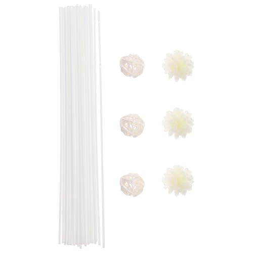 Bâtonnets diffuseurs de fleurs en rotin pour éliminer les odeurs de salon - 2
