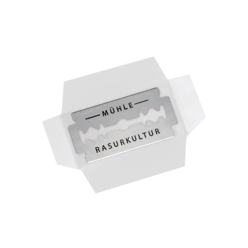 Mühle Rasierhobel-Klingen 10er Pack aus rostfreiem Stahl