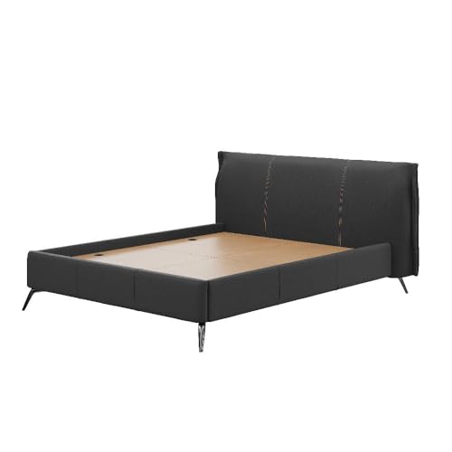 Image of Wakefit Celestra Queen Size Without Storage Upholstered Bed
