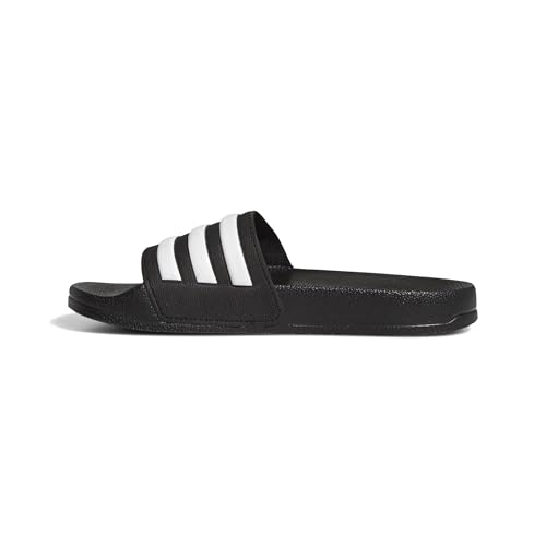 Image of adidas Women ADILETTE SHOWER Synthetic Swim Slide FTWWHT /GOLDMT /BOGOLD | LUT50