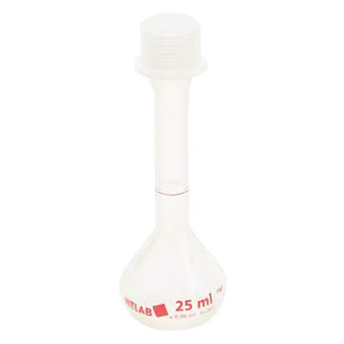 1211A10CS 341585-0250 Polymethylpentene Volumetric Flask, 250 ml (Pack of 5)