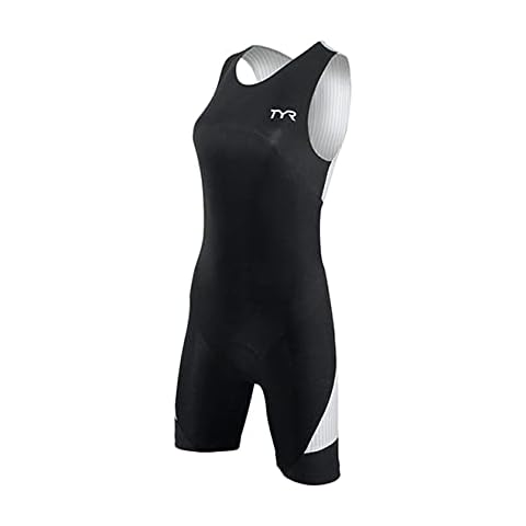 TYR Women's Padded Carbon Zip Tri Suit Cover