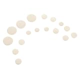 Alasum クラリネット用 Eフラットサウンドホールパッド 17個セット クラリネット交換パッド 楽器メンテナンスアクセサリー