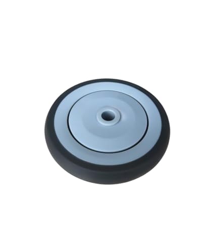 Roulette de 4 pouces anti-bruit pour réparer un chariot plat usé