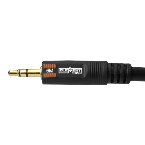 Cable estéreo 3.5mm mini a mini 6 metros miniatura 2