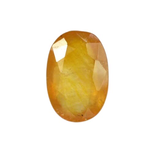 Saphir jaune de Ceylan naturel de prestige pour haute joaillerie