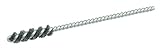 Weiler 21175 5/16' Power Tube Brush, .005' Steel Wire Fill, 1' Brush Length, Made in the USA (Pack of 10)