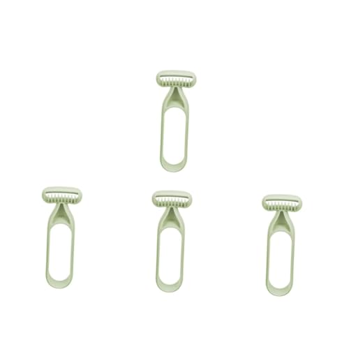 Épilateur portable de voyage pour aisselles et jambes vert matcha 4pcs