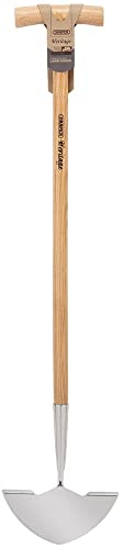 Draper 99021 Stainless Steel Lawn Edger with Ash Handle