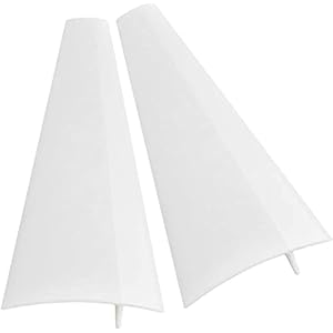 Elegant-Home Silicone Stove Counter Gap Cover (2 Pack) Wide & long Gap Filler Spill Bits Seal Strip Between Counters and…