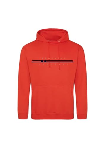 Redskins Sweat Shirt Sweater Pulls à Capuche Sport Imprimé Vêtements Enfants Garçon et Fille Hiver Molletoné Chaud Modèle RS4172 Red 8 Ans