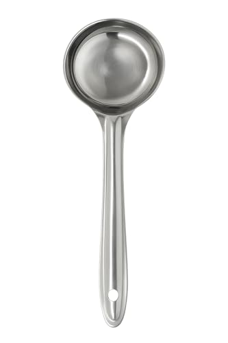 Dynore Round Stainless Steel Dosa Batter Spatula || Dosa Ladle || Dosa lle spoodle || Spoon (Pack of 1)
