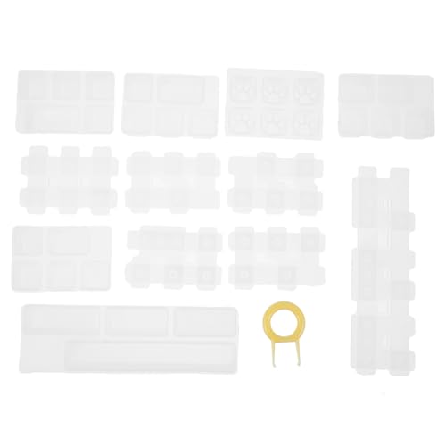 Moule en silicone pour clavier mécanique résine époxy kit DIY 7 pièces