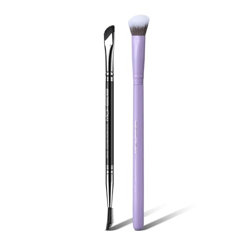 EIGSHOW Dual-Ended Eyebrow Brush and Small Concealer Brush