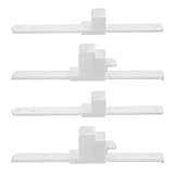 BAZEITFLOW 4 Stück Teiliges Verstellbare Bettgitterhalterungen aus Robustem Nahtlose Schutzgitterverbinder und Multifunktionale Bettrahmenbeschläge für Kinderbetten zur Sicheren Verbindung