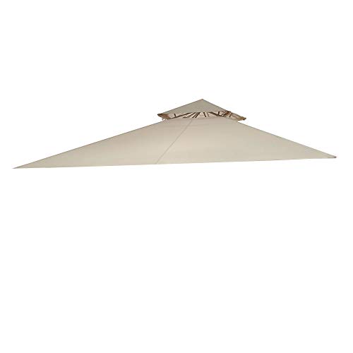 Replacement Canopy Top Cover and Netting Set for The Waterford Gazebo Version 5 RipLock 350 - Fit 5LGZ6526-V5