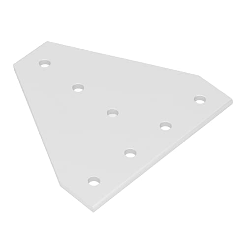Plaque de renforcement pour profilé 4040T avec équerre alu 7 trous robuste - 8
