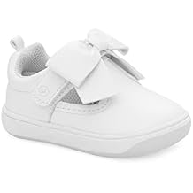 Stride Rite Baby Girls Kamila Infant/Toddler White 6 Toddler M