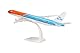 Herpa Snap-Fit Modellflugzeug KLM Boeing 777-300ER Orange Pride - PH-BVA Nationaal Park De Hoge Veluwe Miniatur im Maßstab 1:200, Sammlerstück, Modell mit Standfuß, Kunststoff