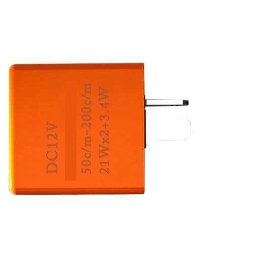 Relé 2 pines frecuencia ajustable señales de giro 12V para bombillas LED