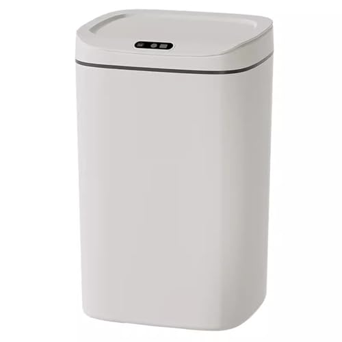 Caneca de basura eléctrica automática grande 14L miniatura 1