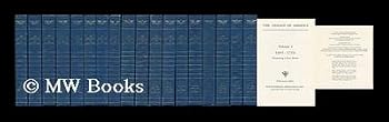 The Annals of America - [Contents: V. 1. 1493-1754: Discovering a New World. --V. 2. 1755-1783: Resistance and Revolution. --V. 3. 1784-1796: Organizing the New Nation. --V. 4. 1797-1820: Domestic Ex