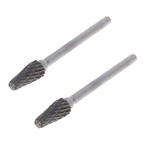 Fresas rotativas Auniwaig 0.24 pulg 2 piezas miniatura 1