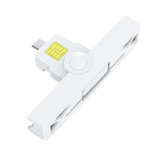 Genérico Lector CAC | Lector de Tarjetas de crédito USB C   de Tarjetas CAC de Pliegue Inteligente para Salud/identificación gubernamental/escáner de de crédito