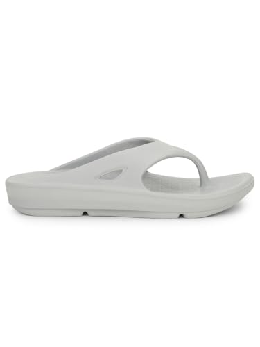 Image of Bata 8711 Noah E: White Casual Thong Slip-On Slippers for Men