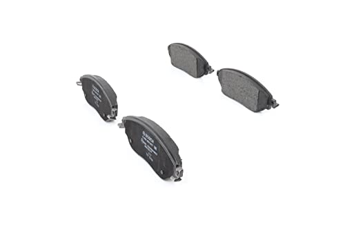 Bosch BP1991 - Pastiglie Freni Auto, Asse Anteriore - Qualità Bosch - Riduzione Del Rumore E Della Polvere - Certificazione ECE-R90 - Senza Rame - 1 Confezione Da 4 Pastiglie - Con Accessori - 5