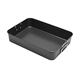 Utilisation polyvalente : convient pour la cuisson de lasagnes, rôtir des légumes-racines, préparer des plats en plaques ou griller du poulet. Cette poêle en acier inoxydable de 40,8 x 29,5 x 8 cm est un essentiel de cuisine polyvalent pour divers besoins culinaires